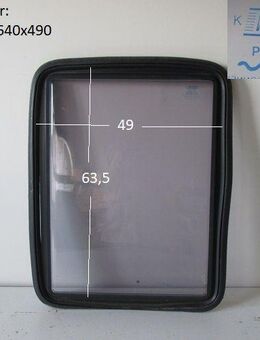 Hobby Wohnwagenfenster Parapress gebraucht ca 64 x 49 (zB 520) HOCHKANT PPGY-RX - Schotten Zentrum