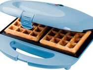 bestron Waffeleisen ASW401B, 700 W, inkl. Backampel & automatischer Temperaturkontrolle