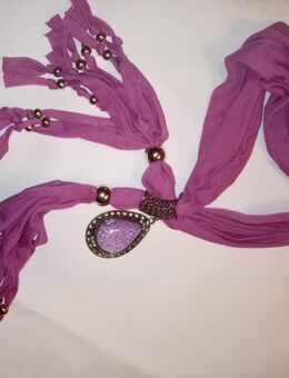 Wunderschönes Vintage Lila Schmuck Halstuch, wie neu - Eggenfelden