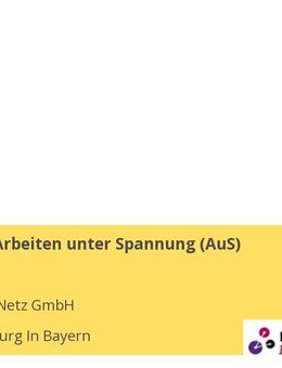 Elektriker Arbeiten unter Spannung (AuS) (m/w/d) - Weißenburg (Bayern)