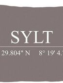 queence Dekokissen Sylt, Kissenhülle,Sylt Schriftzug,Sylt,Koordinaten,Nordsee,Maritim in 00000
