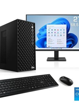 CSL Mystic V24031 PC-Komplettsystem (27", Intel® Core i5 12400, 32 GB RAM, 1000 GB SSD)