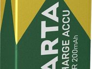 VARTA RECHARGE ACCU Power vorgeladener 9V NiMH Akku (200mAh) Batterie, (9 V, 1 St)