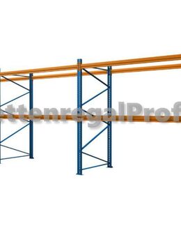 16,9 m Palettenregal Schwerlastregal NEU H:3,00 m für 54 Paletten - Wilhelmshaven