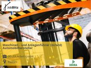 Maschinen - und Anlagenführer (m/w/d) Automobilhersteller - Rastatt