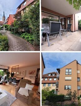 *Super schöne 3-Zi-EG-Whg mit TERRASSE, GARTEN, NEUEM BAD+TG-Stellplatz im Herzen von Schwabach * - Schwabach