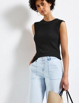STREET ONE Tanktop mit Struktur Muster