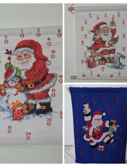 Adventskalender von Hand gestickt - Osnabrück