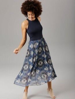 Aniston SELECTED Sommerkleid mit Batik-Druck