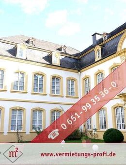 Große, exklusive barrierefreie Schlosswohnung mit modernen Einbauküchen, großem eigenem Garten, mehreren Tageslichtbädern und Park! - Trier