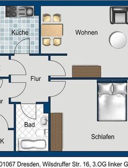 2 Raum Wohnung am Kulturpalast - Dresden