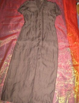 NEU * Edel * apart * Leinen * Long * Maxi * Mantel * Etui- Kleid "She" Gr. 36- 38/ S * nougat- braun * - Riedlingen