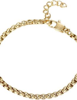Firetti Fußkette Schmuck Geschenk Edelstahl Fußschmuck Venezianerkette Color