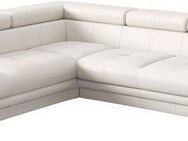 COTTA Ecksofa Enterprise L-Form, mit Arm- & Kopfteilverstellung, wahlweise mit Bettfunktion