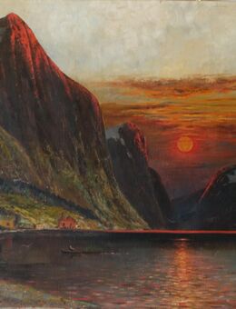KAUFMANN KARL 1843-1902 (Pseudonym J. Holmsted) Öl auf Leinwand - Rheinfelden (Baden)