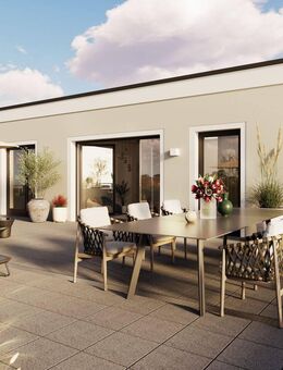 4-Zimmer-Dachgeschosswohnung mit großzügiger Dachterrasse - Oberschleißheim