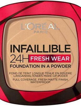L'ORÉAL PARIS Puder Infaillible 24H Fresh Wear, mit langanhaltender Formel