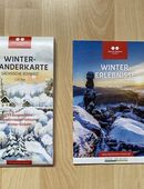 UNBENUTZT Winter-Wanderkarte Sächs. Schweiz + Erlebnisbroschüre in 42327