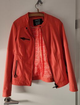 Gr. 36, Cecil Kunstleder Jacke, wie neu! - Lucka