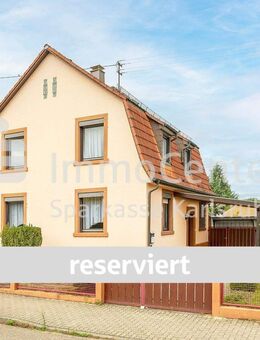 Familienfreundlich und charmant: Einfamilienhaus mit Wintergarten, Scheune und Garten in Neureut - Karlsruhe
