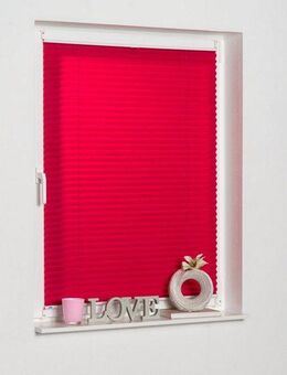 K-HOME Plissee Klemmfix Pisa, Lichtschutz, ohne Bohren, verspannt, Klemmfix, Crushed-Optik