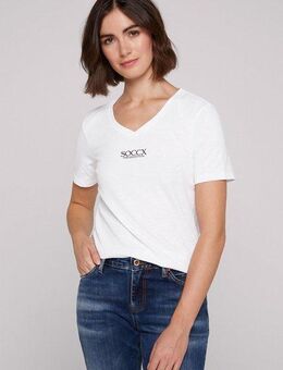 SOCCX V-Shirt aus Baumwolle