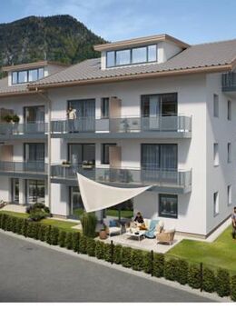 Top-Neubauprojekt: Super-2 Zi. Luxuswohnung im Dachgeschoss mit Balkon und TG. Provisionsfrei! - Bad Reichenhall