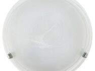 EGLO LED Deckenleuchte SALOME Deckenlampe, Wohnzimmerlampe, Beleuchtung, ohne Leuchtmittel, Deckenleuchte klassisch, aus Metall und Alabaster-Glas, E27, Ø 30 cm