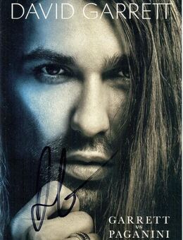 DAVID GARRETT ORIGINALAUTOGRAMM - Herten