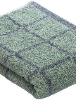 Esprit Duschtuch Melange Cube, Walkfrottier (1-St), im Karodesign