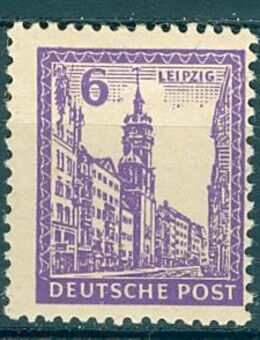 West-Sachsen postfrisch Nr. 159 mit Falz - Porta Westfalica Zentrum