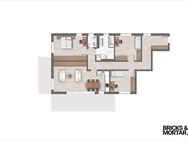 Vier-Zimmer Wohnung im 2.OG und großer Terrasse - Augsburg