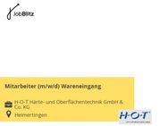 Mitarbeiter (m/w/d) Wareneingang - Heimertingen