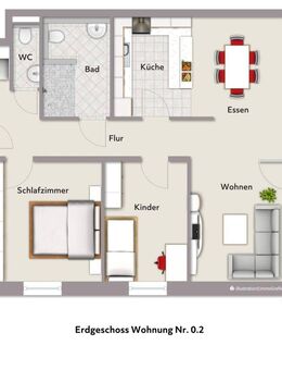 Erstklassige Erdgeschoßwohnung mit Terrasse in Dülmen - Dülmen