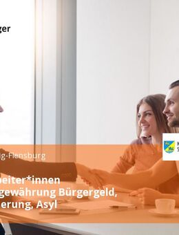 Sachbearbeiter*innen Leistungsgewährung Bürgergeld, Grundsicherung, Asyl - Schleswig