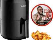 Tefal Heißluftfritteuse EY3018 Easy Fry Compact, 1030 W, Kapazität: 1,6 L, 6 Kochprogramme, Timer, gesund ohne Fett/Öl