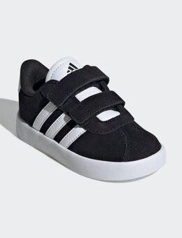 adidas Sportswear VL COURT 3.0 Klettschuh für Kinder, inspiriert vom Design des adidas samba