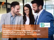 Verwaltungsfachwirt / Beamter / Jurist als Sachbearbeiter (m/w/d) im Bereich Liegenschaftsverwaltung / Versicherungen - Bad Ems