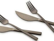 ECHTWERK Besteck-Set Angelini (4-tlg), 2 Personen, Chromnickelstahl 18/10, für Pizza, Quiche, Flammkuchen