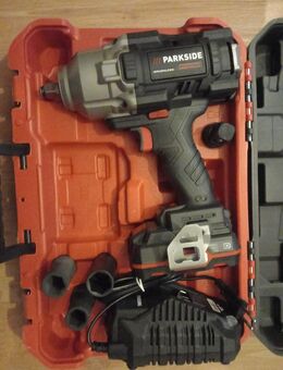 Parkside Performance 20V Akku Schlagschrauber PASSP 20-Li C4 + Akku & Ladegerät & Aufsätze NEU! - Hannover