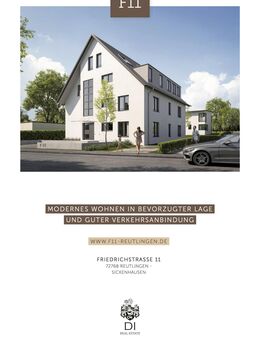 Doppelhausfeeling mit Terrasse in Südausrichtung - Reutlingen