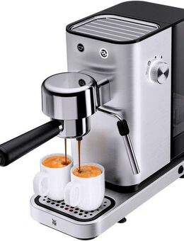 WMF Espressomaschine LONO, kompakt, elegant, 15 bar, 1350 Watt, Milchschaumdüse, Cromargan