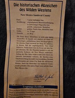 USA BADGE ORDEN METALLABZEICHEN - Eisleben (Lutherstadt)