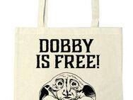 LOGOSHIRT Henkeltasche Baumwolltasche Dobby Is Free, mit Dobby-Print