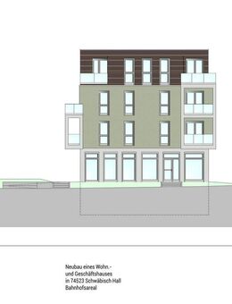 Modernes Stadthaus im Bahnhofsareal - Schwäbisch Hall