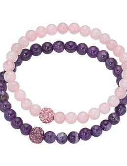 Firetti Armband Set Multipack Schmuck Geschenk Armschmuck Armketten Edelstein (Set), mit Edelsteinen