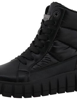 TOM TAILOR Schnürboots Keilstiefelette, Plateauboots mit Reißverschluss