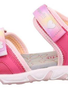 Superfit PEBBLES WMS: mittel Sandale Sandalette mit süßem Glitzerverschluss, Größenschablone zum Download