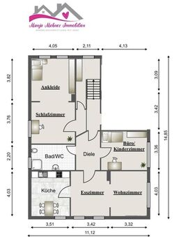 Aufwendig sanierte 4-Zimmer-Wohnung in Sande - Sande