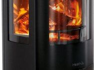 Heathus Kaminofen Glasgow, 6,4 kW, Zeitbrand, Holzfach, 3 Scheiben Ofen, Holzfachtür nicht im Lieferumfang enthalten